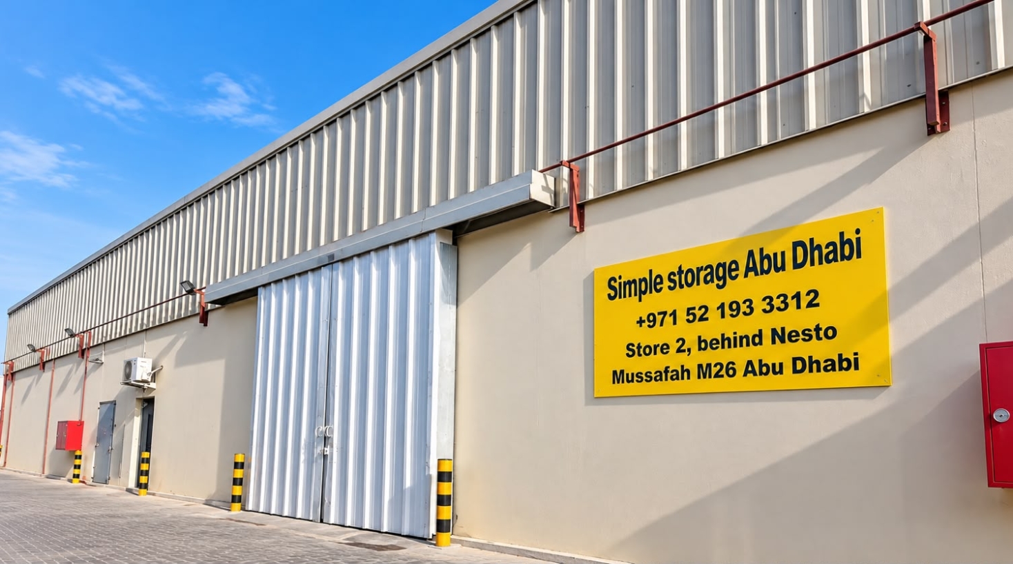 two bedroom storage cost in abu dhabi